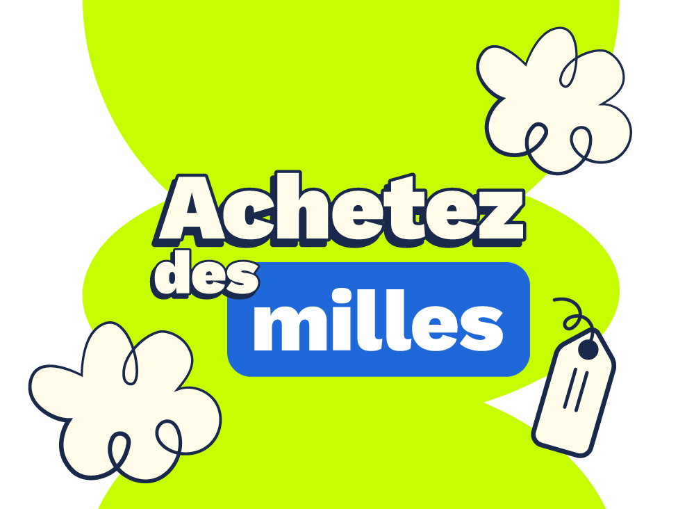 Achetez des milles
